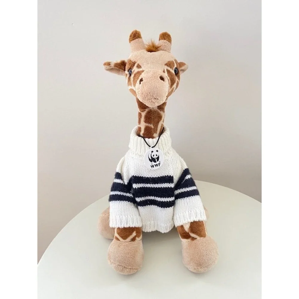 Vintage Build A Bear Workshop WWF Giraffe Plush Stuffed Animal‎ 17